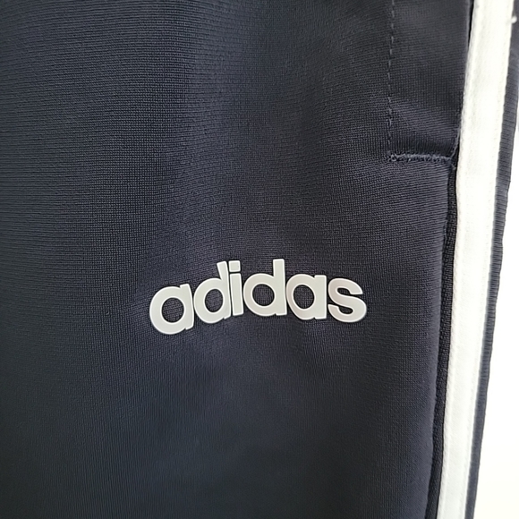 Adidas Essentials Mens Tricot Pants, Size L, Regular Leg, Blue and White - Picture 4 of 10